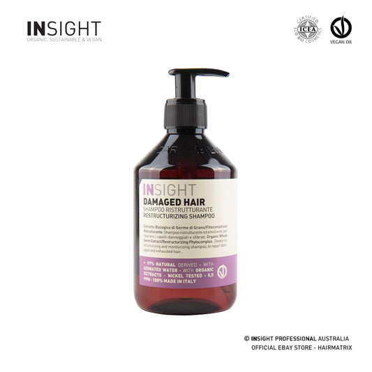 Insight Damaged Hair Restructurizing Shampoo 400ml