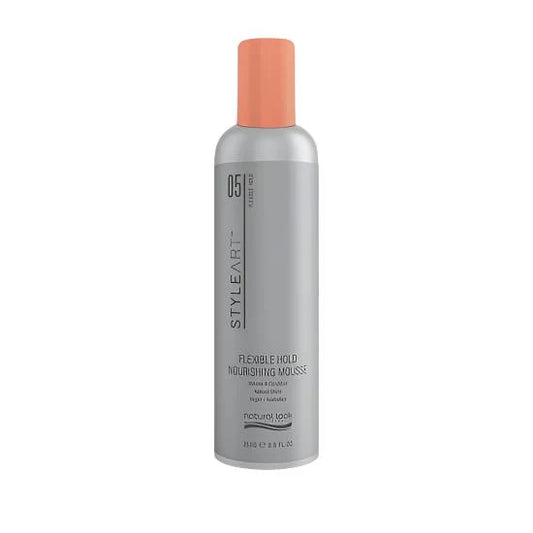 Natural Look Styleart Flexible Hold Nourishing Mousse 250G