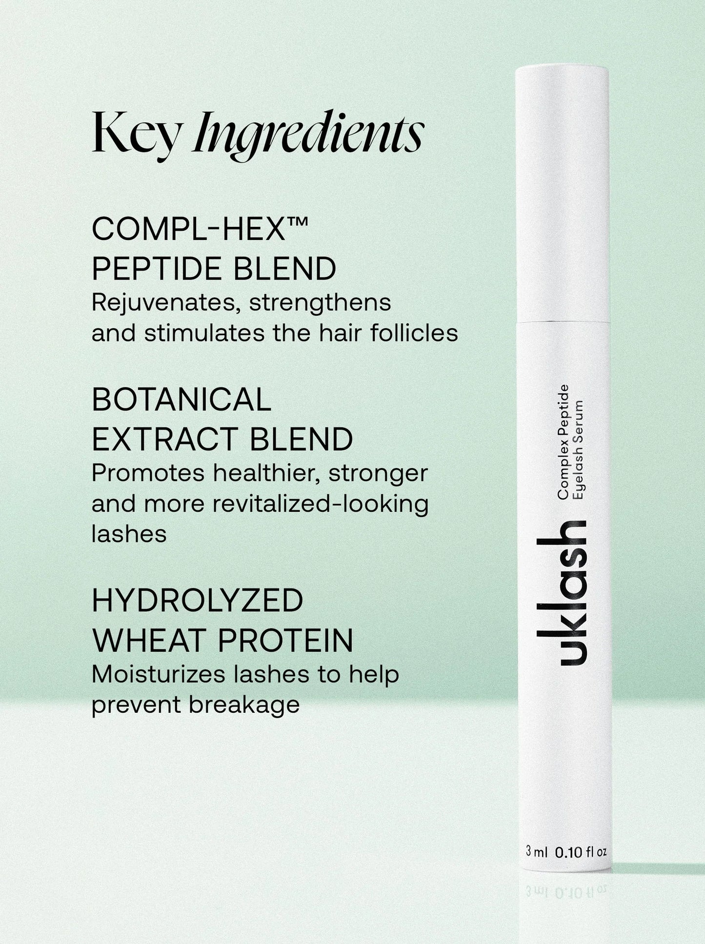 Uklash Complex Peptide Eyelash Growth Serum 3ML