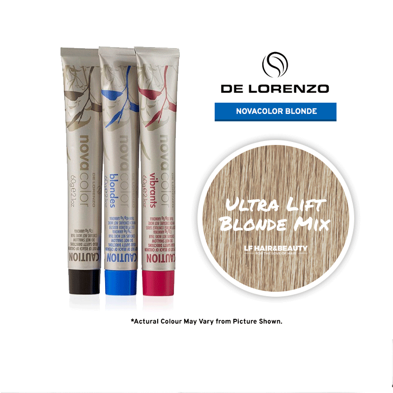 De Lorenzo NovaColor Permanent Colour Ultra Lift Blonde Mix 60g