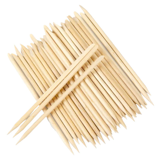 Wooden Cuticle Pushers 100Pk