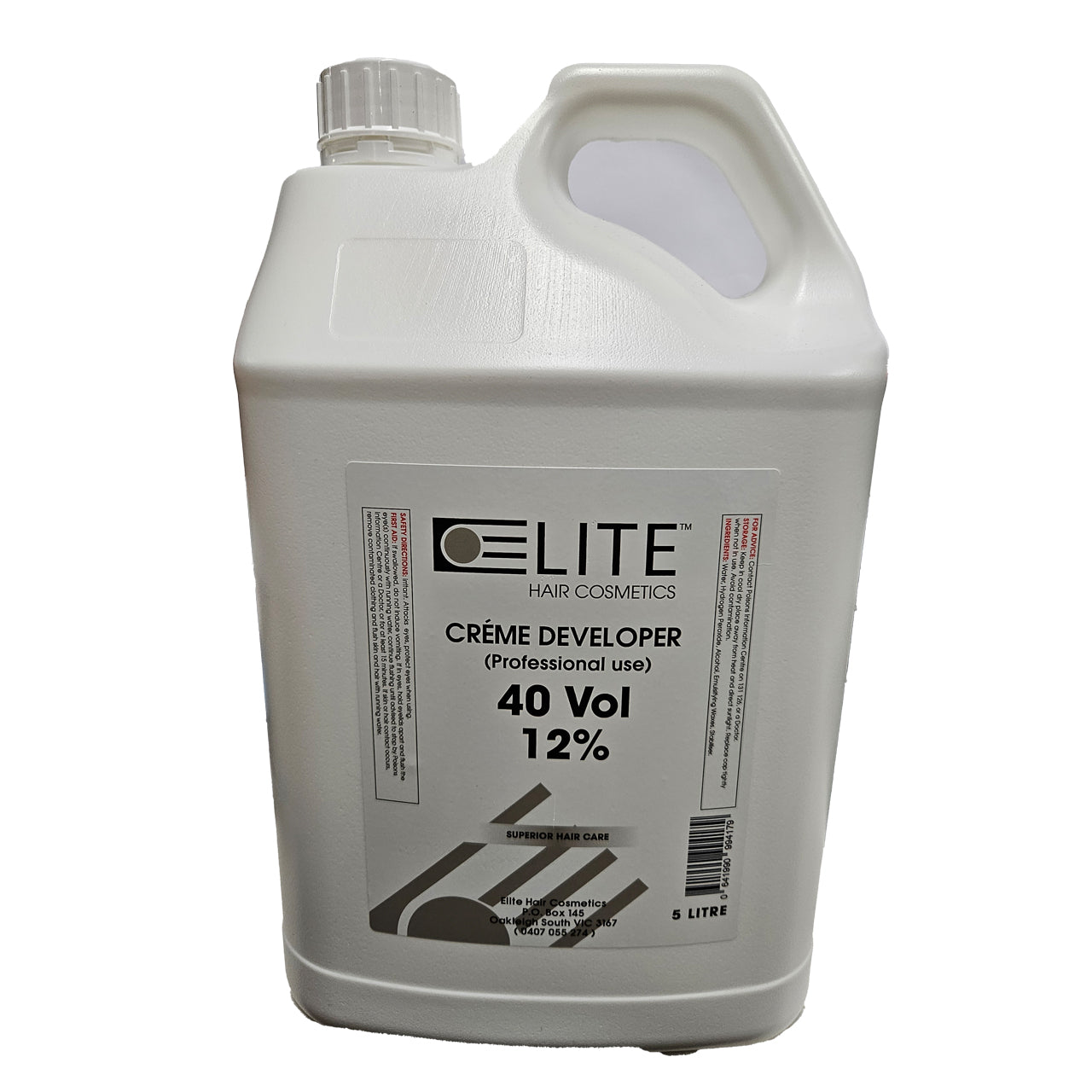 Elite Creme Developer 40 vol 5l