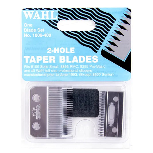 Wahl 2 Hole Taper Blade Set