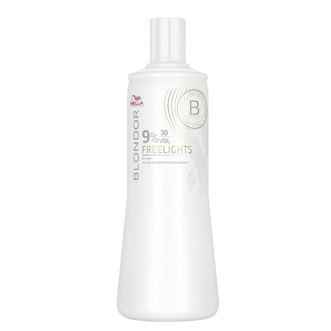 Developer 30vol Wella Freelights Developer 30Vol 9% 1L - LF Hair and Beauty Supplies