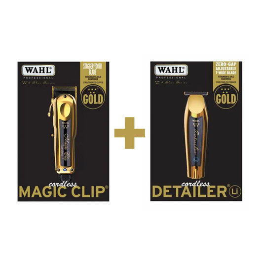 Wahl Gold Magic & Gold Detailer Li Combo