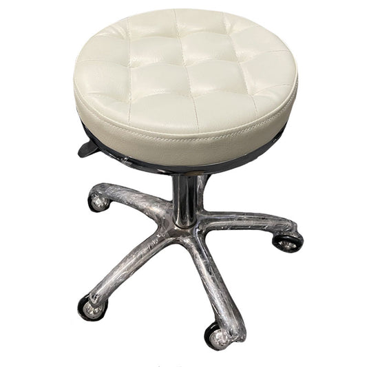 Salon Stool – White