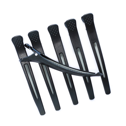 Black Slide Clips 6Pk