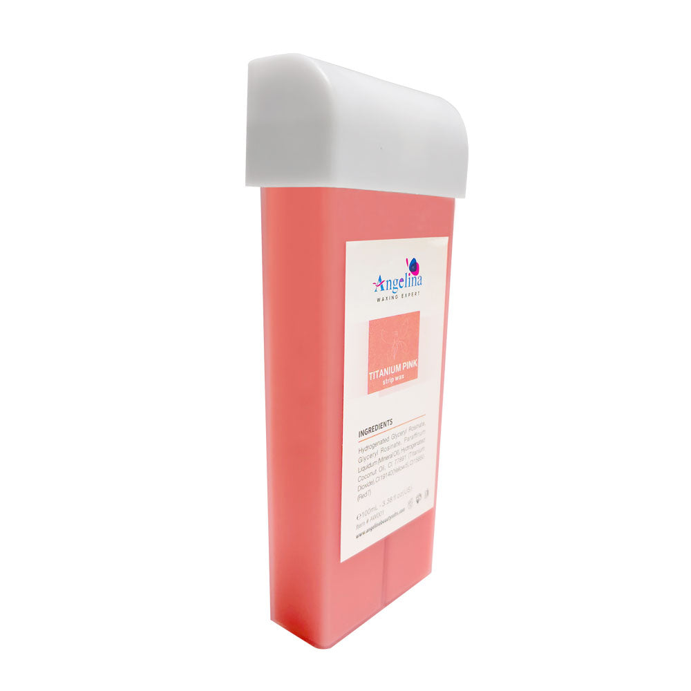Angelina Waxing Expert Titanium Pink Strip Wax 100ml