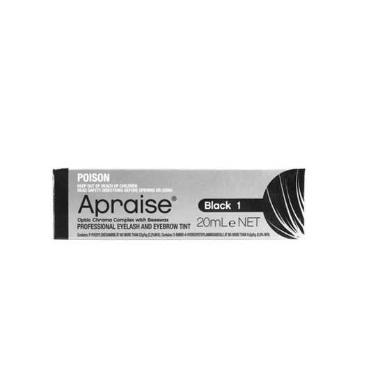Apraise Eyelash And Eyebrow Tint Black 20ml