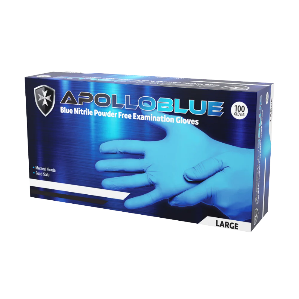 Apolloblue Nitrile Large Gloves