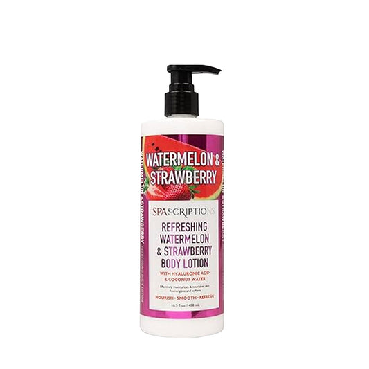 Spascriptions Refreshing Watermelon And Strawberry Body Lotion 488ml