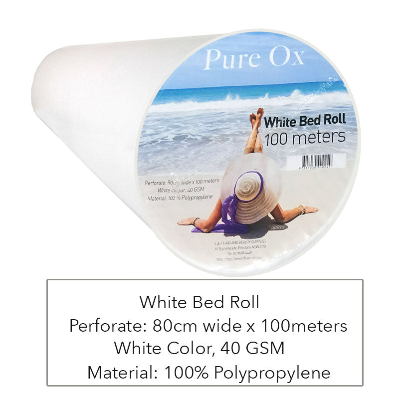 White Bed Roll Pure Ox - 100meters