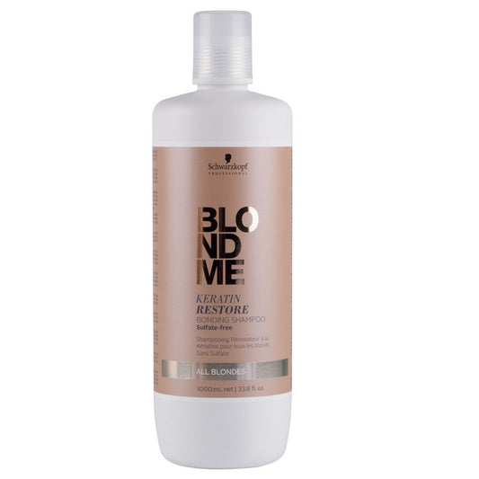 Schwarzkopf BlondMe Keratin Restore Bonding Shampoo 1000ml