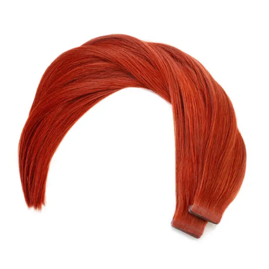 Seamless1 Blood Orange Ultimate Tape Extentions 21.5-22 inches / 54.5-56 cm-20 Pieces-47-50 grams