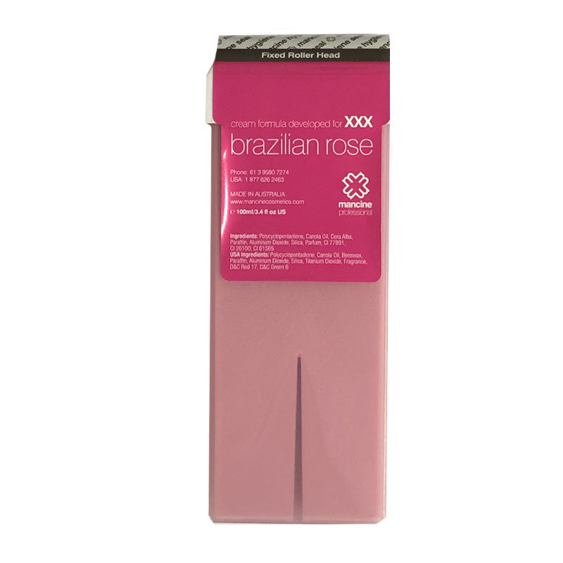 Mancine Ultraflexxx Brazilian Rose Roll-On Wax Cartridge 100ml