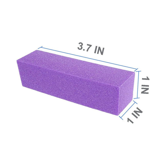 Premium Nail Buffer File Block Purple