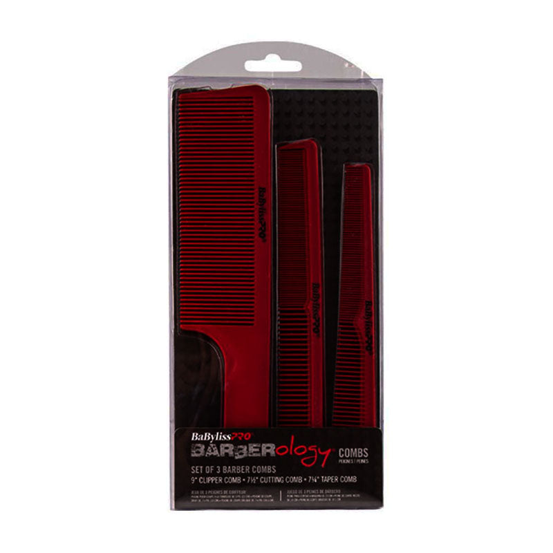 *Babyliss Pro Barberology Combs 3Pieces