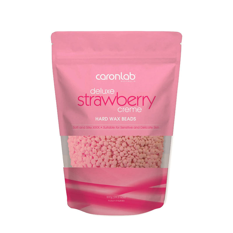 CaronLab Deluxe Strawberry Creme Hard Wax Beads 800g