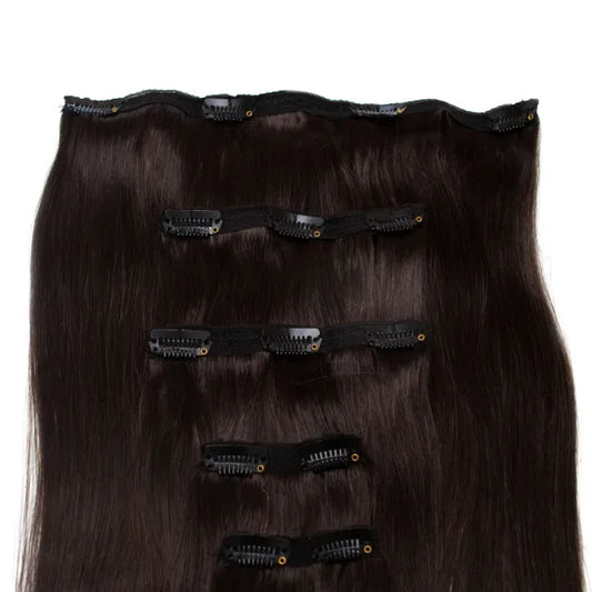 Seamless1 Caviar Clip-in Human Hair in 5 piece 21-22 inches / 53.5-56 cm - 110 grams