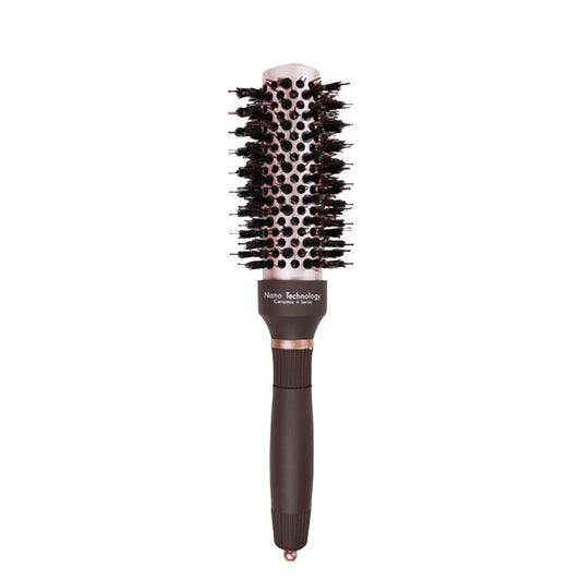 Ceramic And Ionic Boar Bristles Anti Static Round Brush 32mm