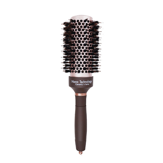Ceramic And Ionic Boar Bristles Anti Static Round Brush 45mm