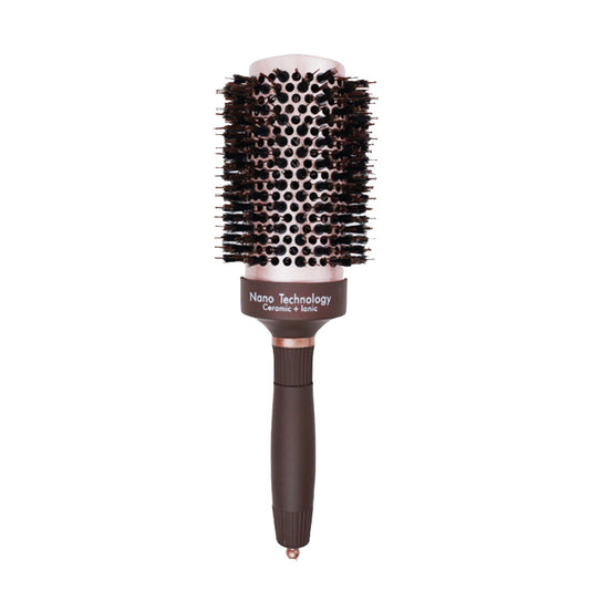 Ceramic And Ionic Boar Bristles Anti Static Round Brush 53mm