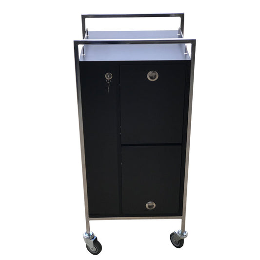 Lockable Trolley Black