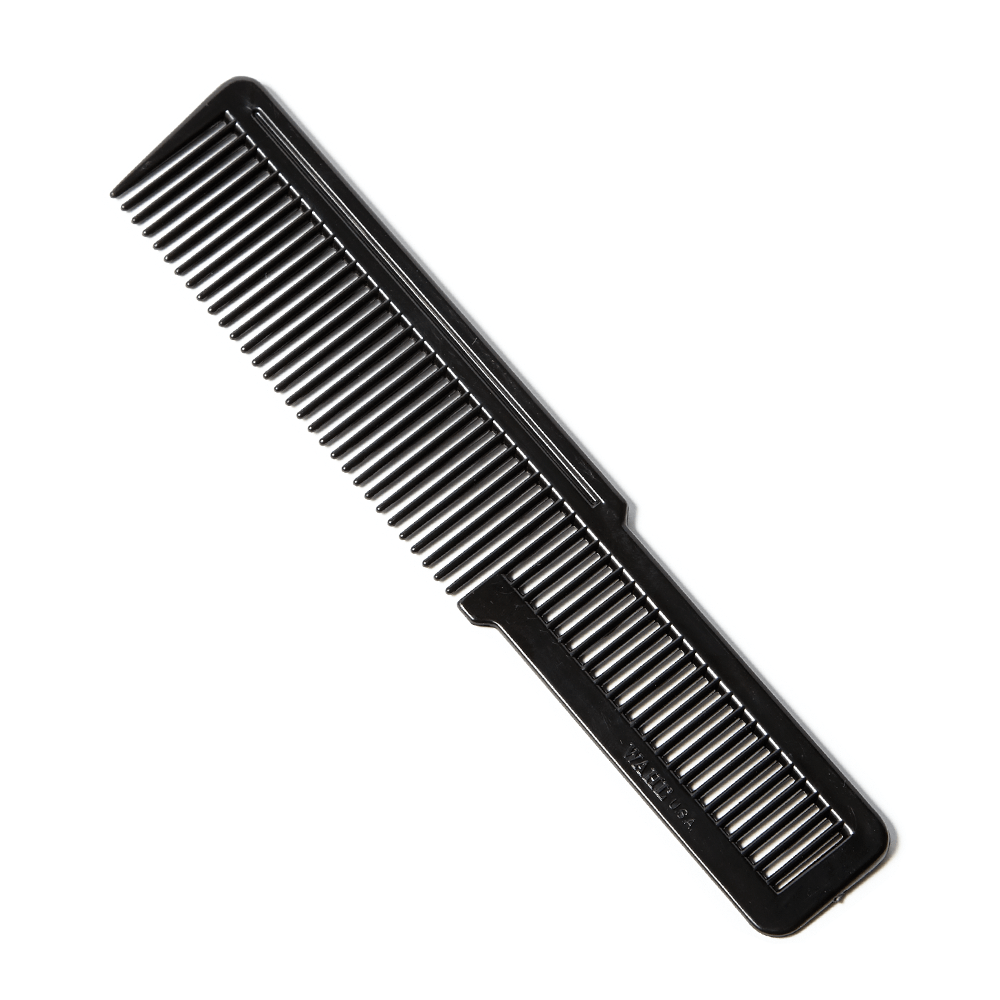 Black Carbon Barber Clipper Comb Large