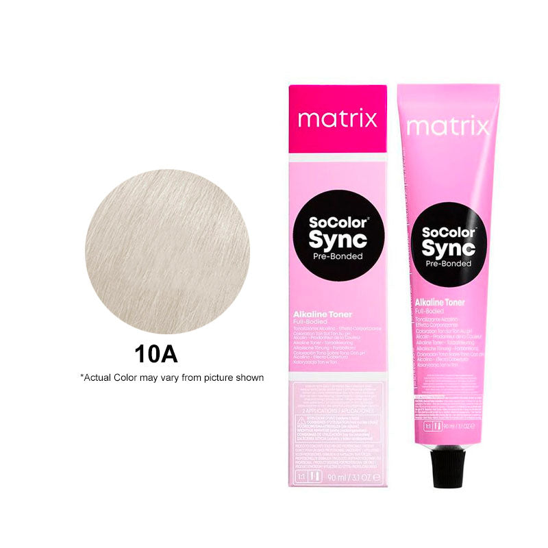 Matrix Super Sync No Ammonia Glossing 10A Extra Light Blonde Ash 90ml ...