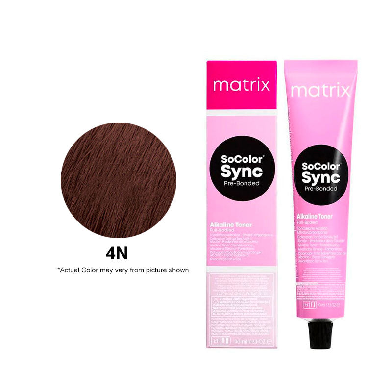 Matrix Socolor 4N Dark Brown Neutral 85G - LF Hair and Beauty Supplies