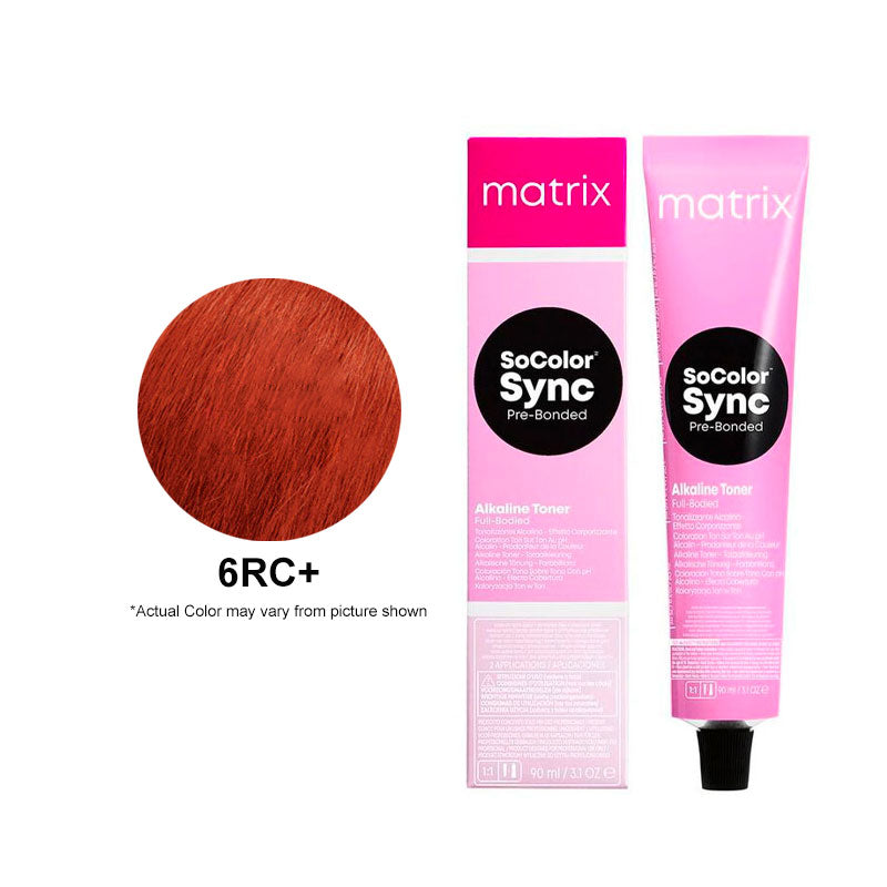 Matrix Colorsync 6Rc+ Red Copper Plus 90ML - LF Hair and Beauty Supplies