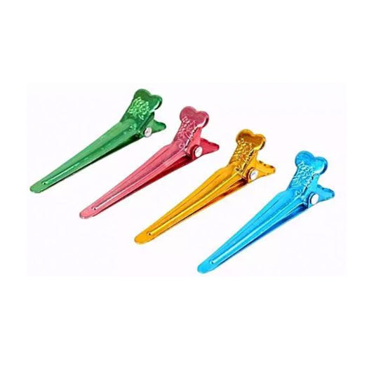 Coloured Single Prong Clips 50pcs