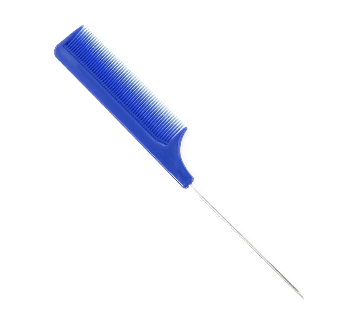 Metal Tail Comb Premium Blue Finish