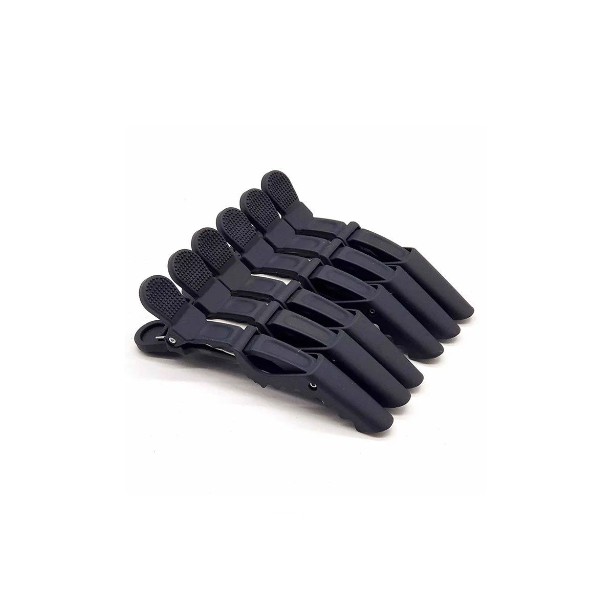 Professional Crocodile 6Pc Black Clip