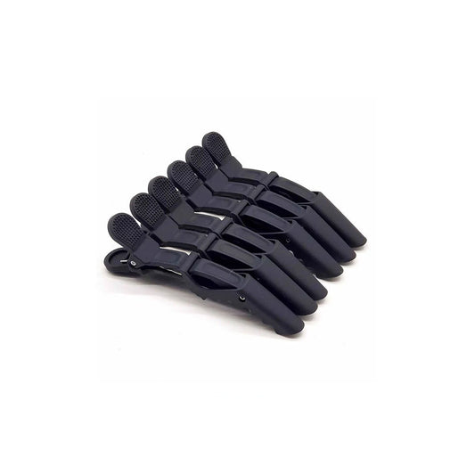 Professional Crocodile 6Pc Black Clip