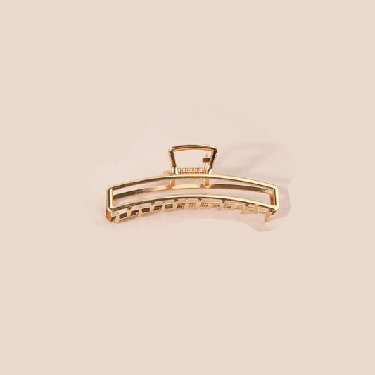 Ombrello Metal Claw Clip Rectangle Gold