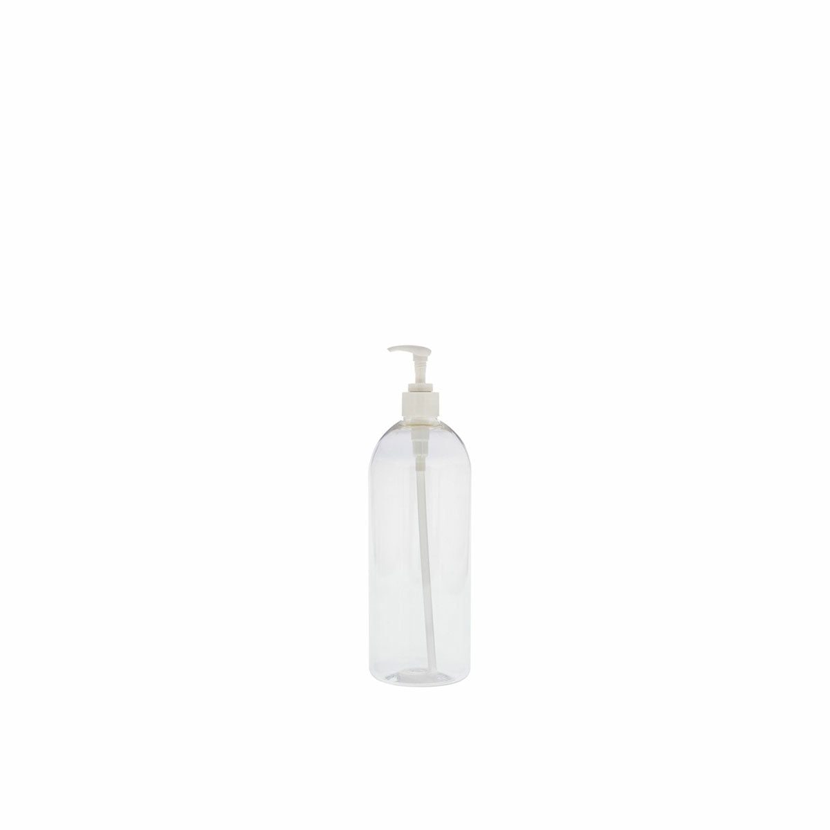 Refill Bottle with Pump Clear 250ml