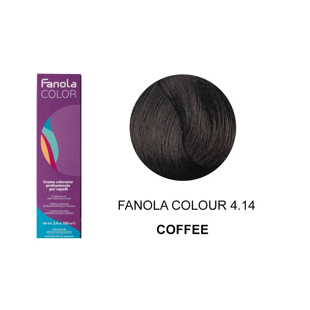 Fanola Colour 4.14 Coffee