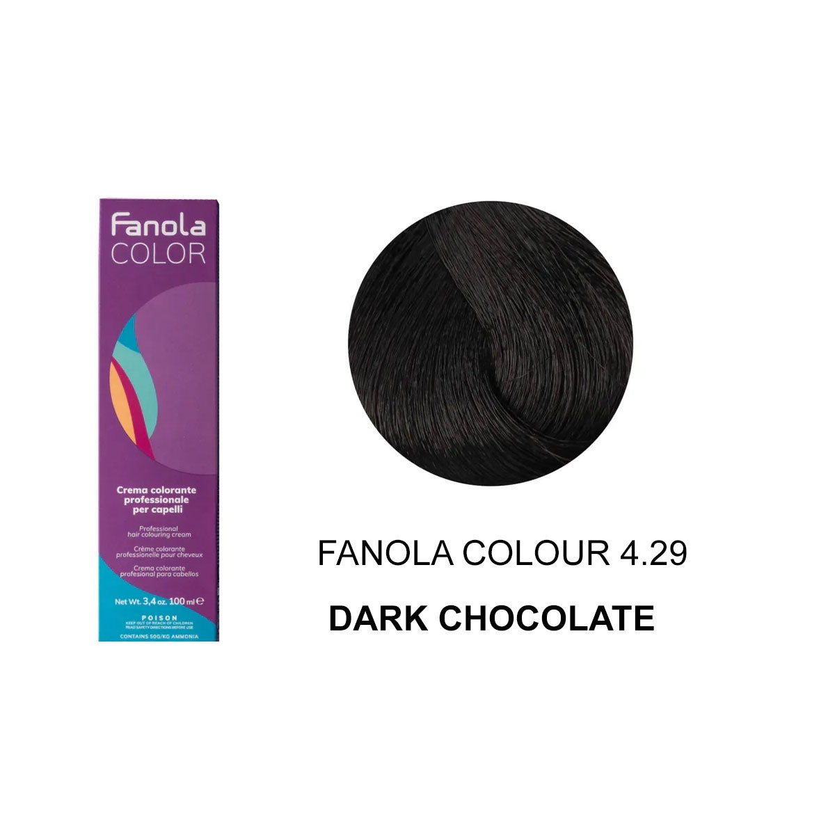 Fanola Colour 4.29 Dark Chocolate