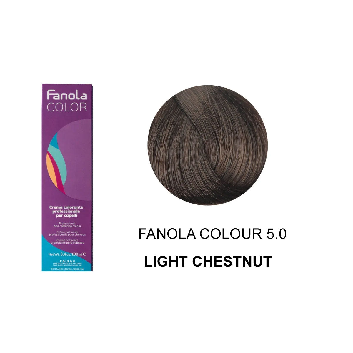 Fanola Colour 5.0 Light Chestnut