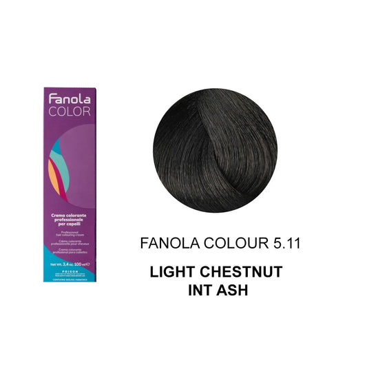 Fanola Colour 5.11 Light Chestnut Intense Ash 100ML