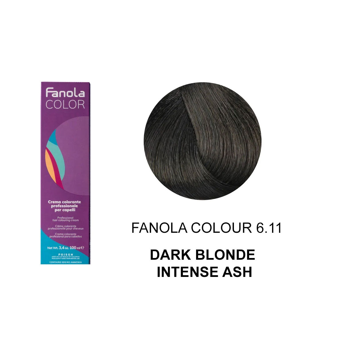 Fanola Colour 6.11 Dark Blonde Intense Ash