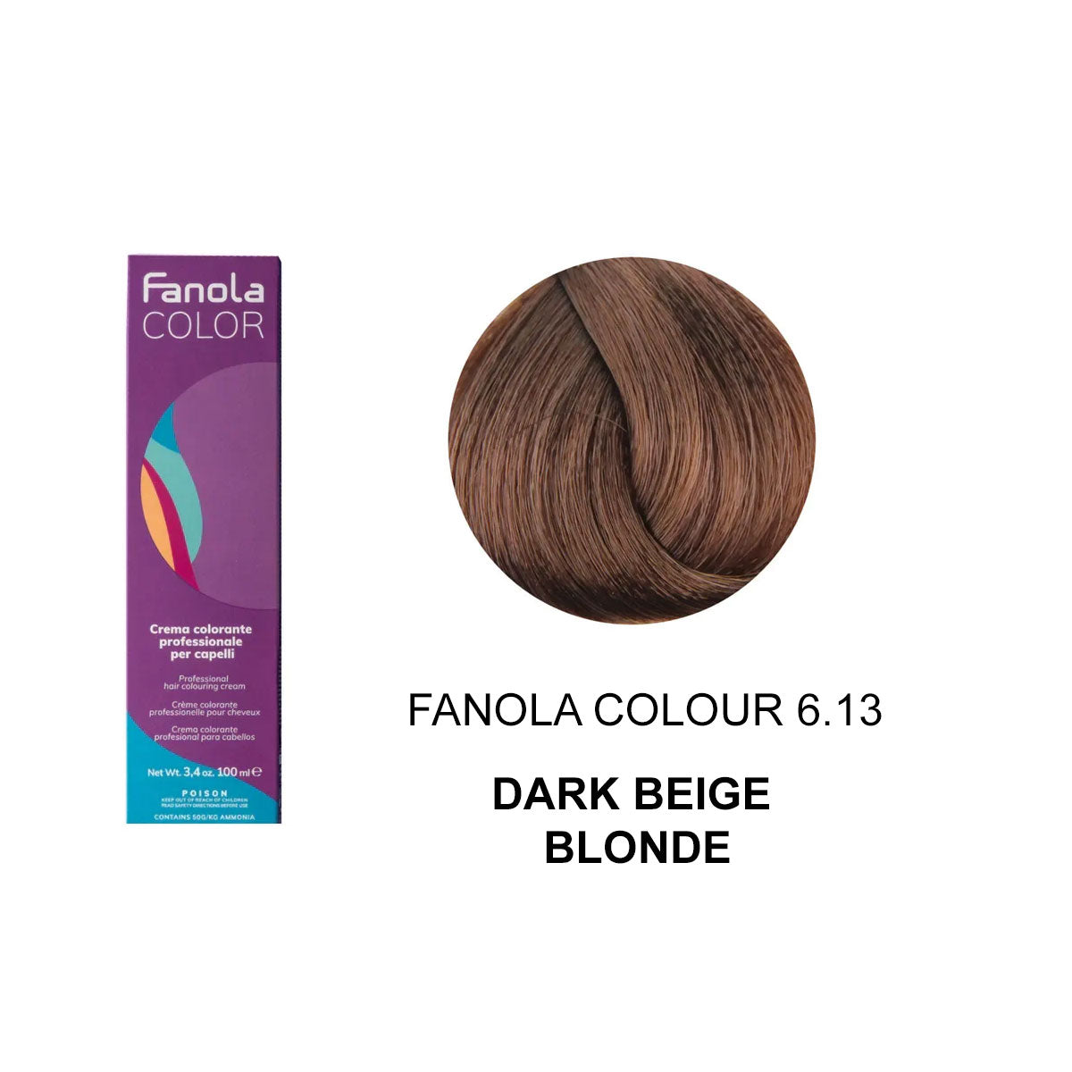 Fanola Colour 6.13 Dark Blonde Beige