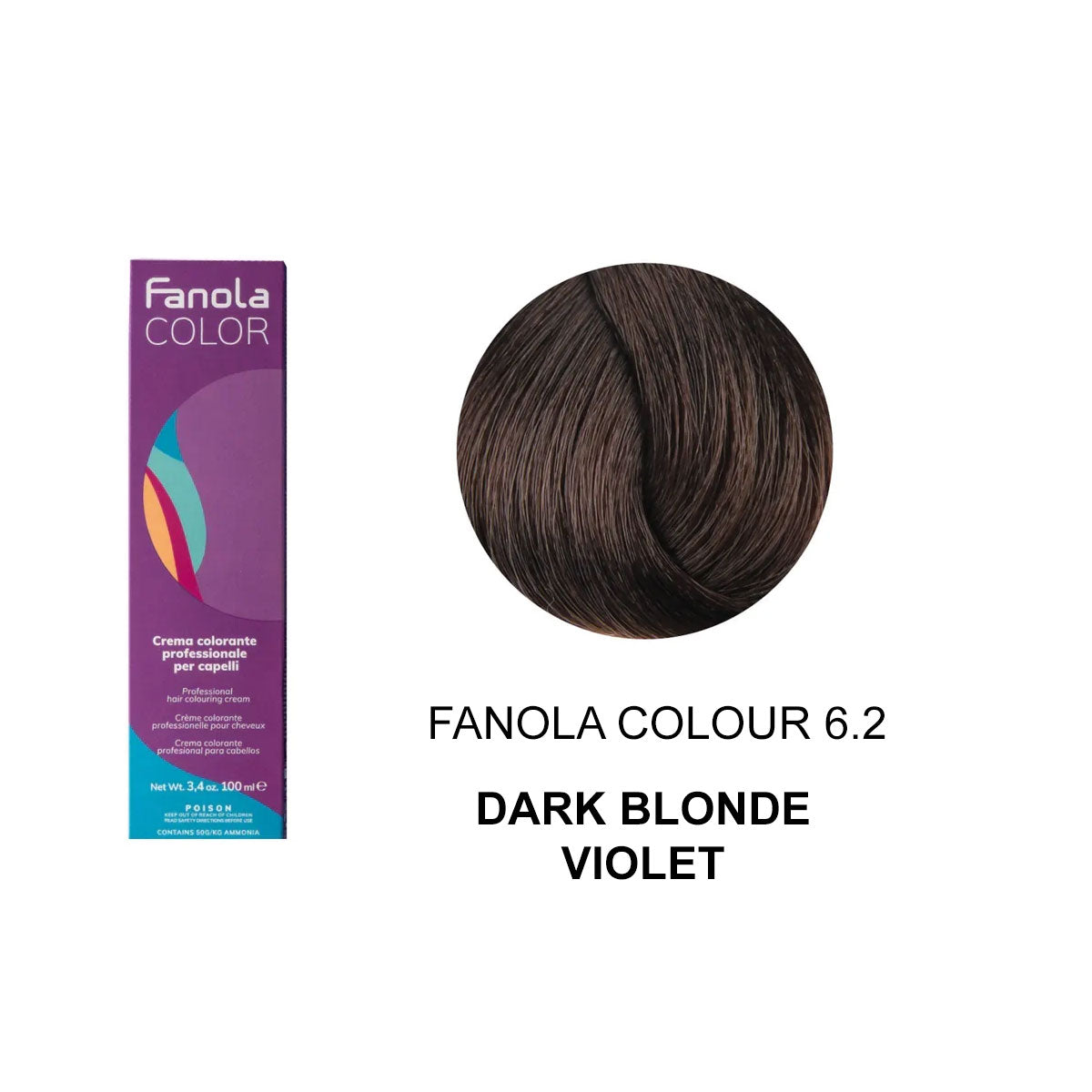 Fanola Colour 6.2 Dark Blonde Violet