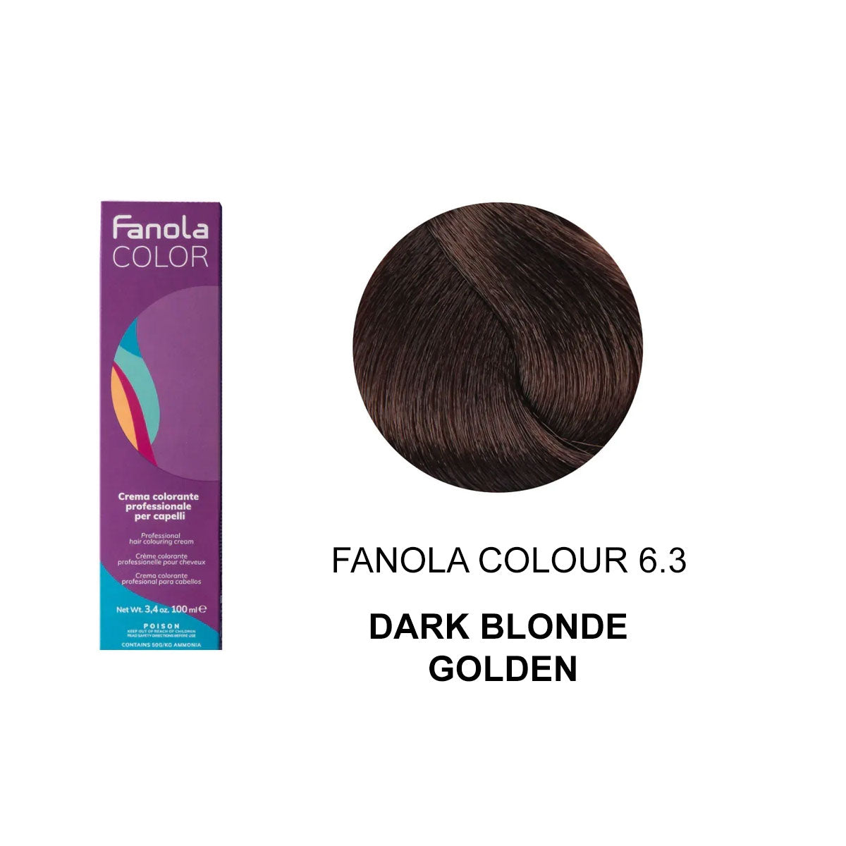 Fanola Colour 6.3 Dark Blonde Golden