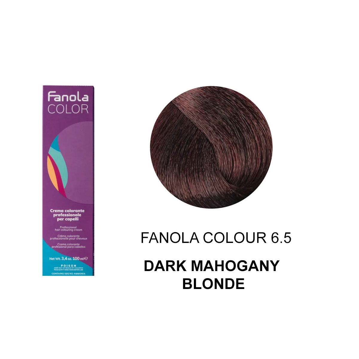 Fanola Colour 6.5 Dark Blonde Mahogany