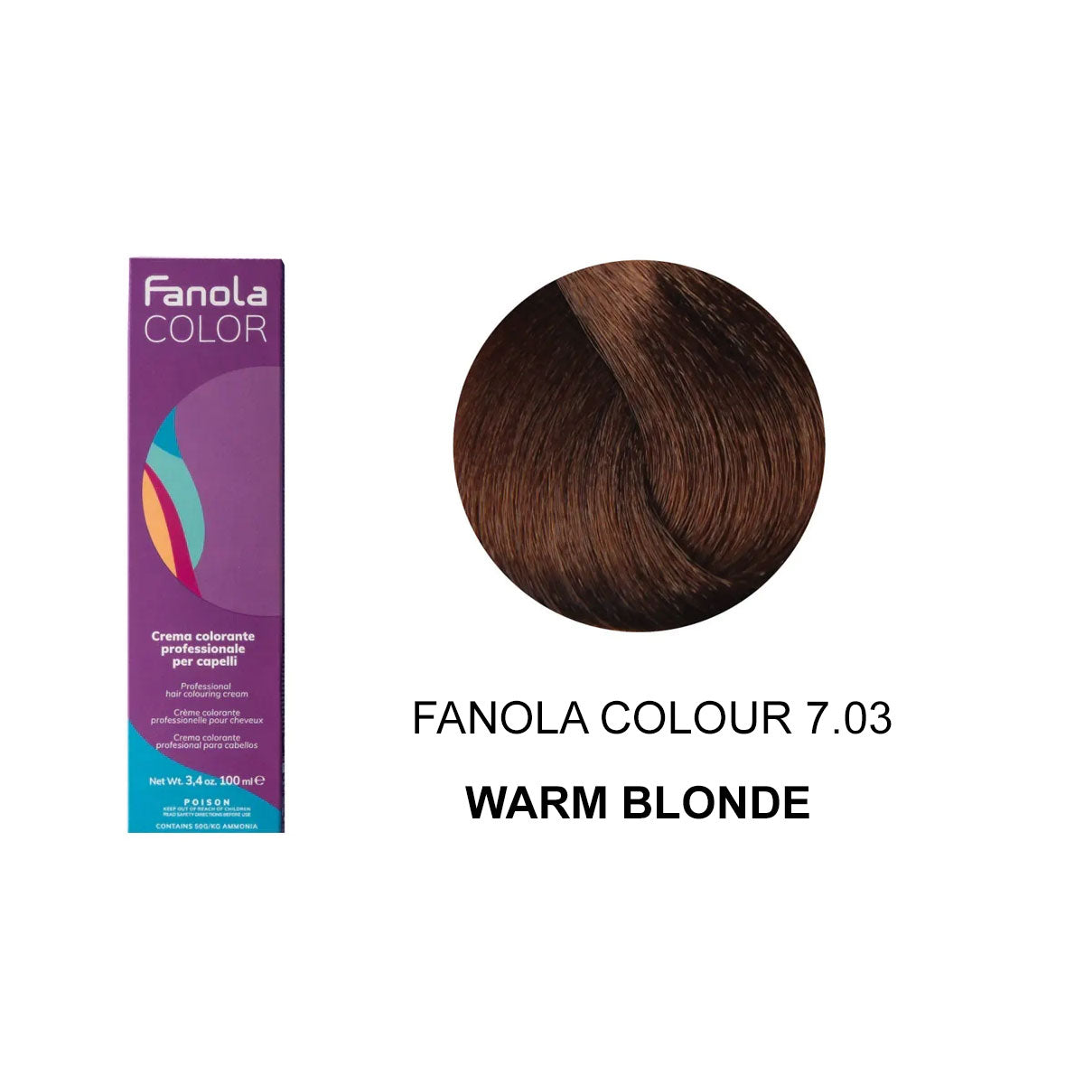 Fanola Colour 7.03 Warm Blonde