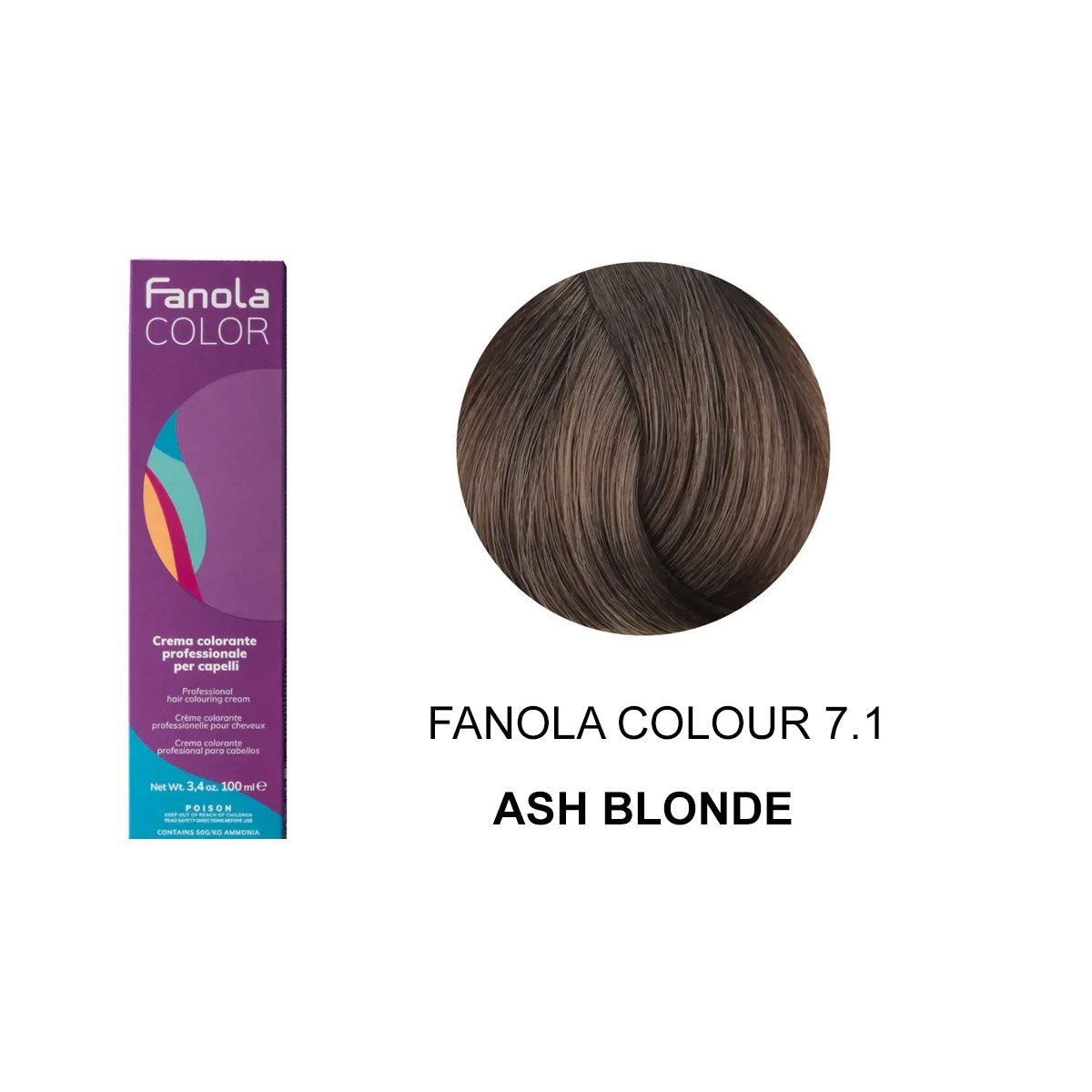 Fanola Colour 7.1 Blonde Ash