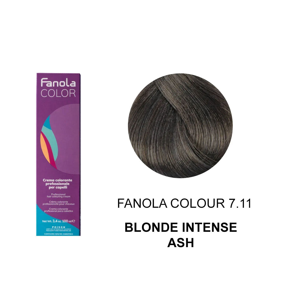 Fanola Colour 7.11 Blonde Intense Ash