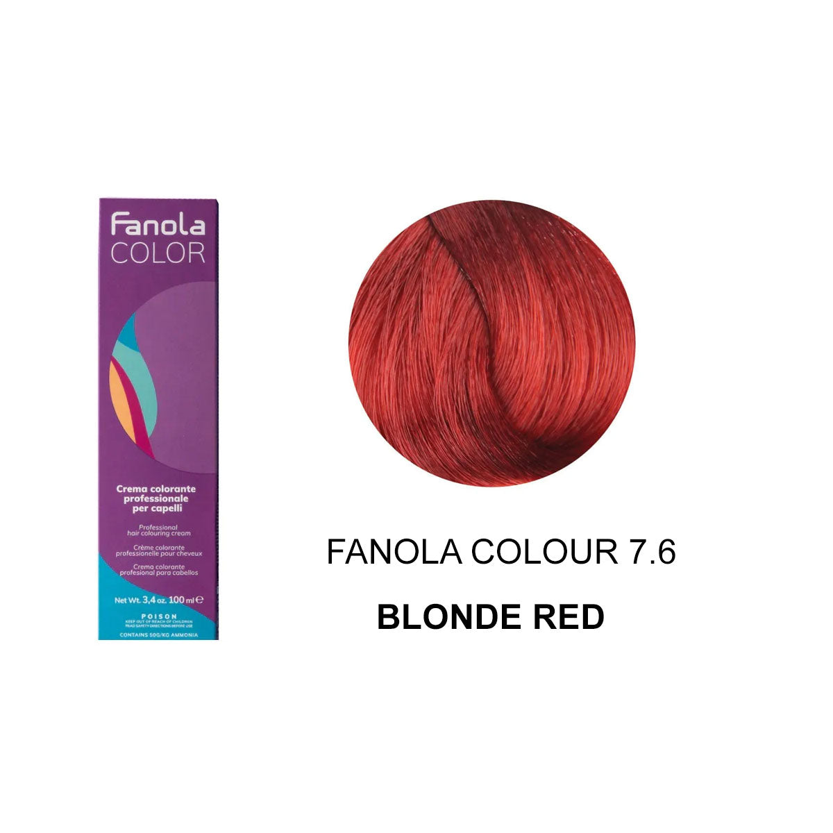Fanola Colour 7.6 Blonde Red